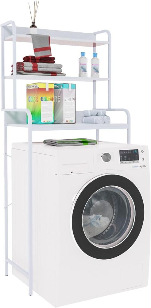 Waschmaschinenregal Darby (Farbe: weiß) Bild 1