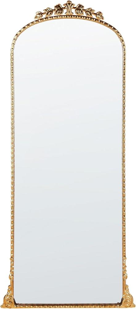 Wandspiegel gold Metall 51 x 114 cm LIVRY Bild 1