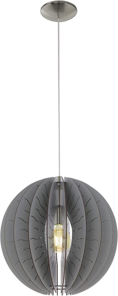 Eglo 32822 Hängeleuchte Lamellenlampe FABESSA Ø 40cm dimmbar in grau Bild 1