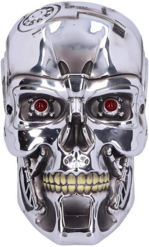 T-800 Terminator 2 Schädel Wandrelief als Geschenkidee Bild 1