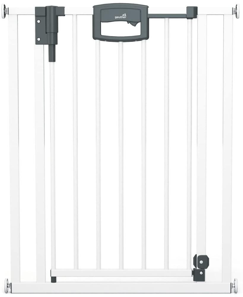 Geuther Tür- und Treppenschutzgitter, für Türbreiten 68 - 76 cm, Klemmbefestigung, Weiß Bild 1