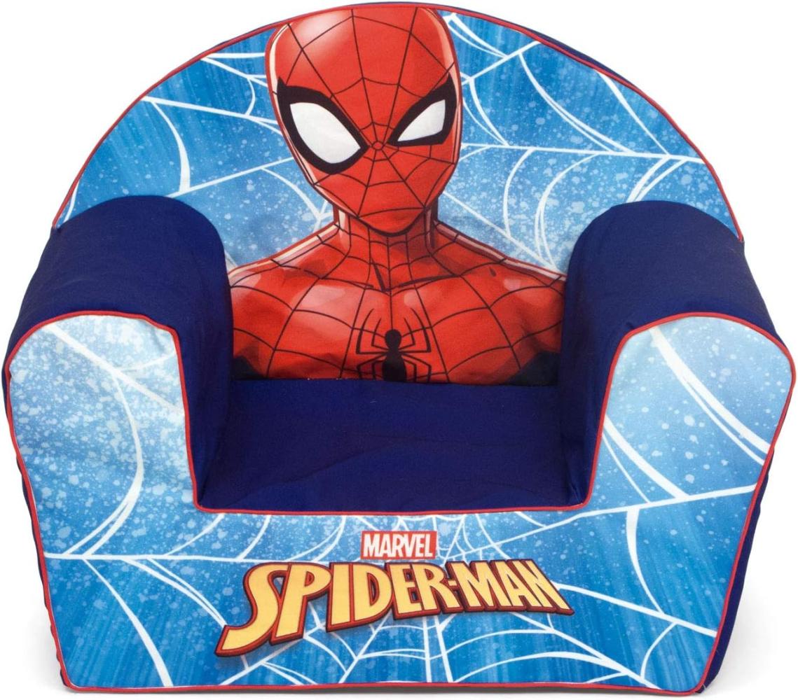 Sessel Spider-Man junior 42 x 52 cm Schaumstoff blau Bild 1