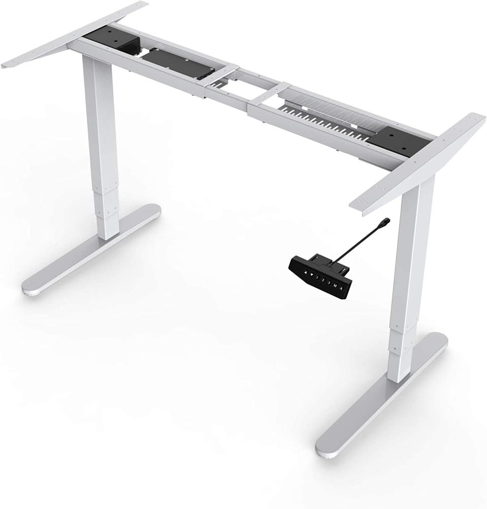 Elektrisch höhenverstellbarer Schreibtisch Tischgestell Stehschreibtisch DM2 Bild 1