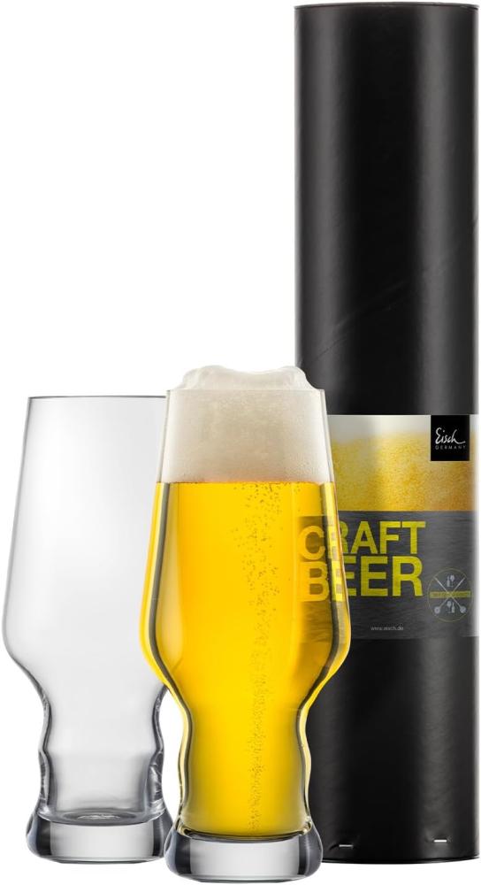 Eisch Becher Craft Beer Experts, 2er Set, Craftbeer, Bierglas, Kristallglas, 450 ml, 30020362 Bild 1