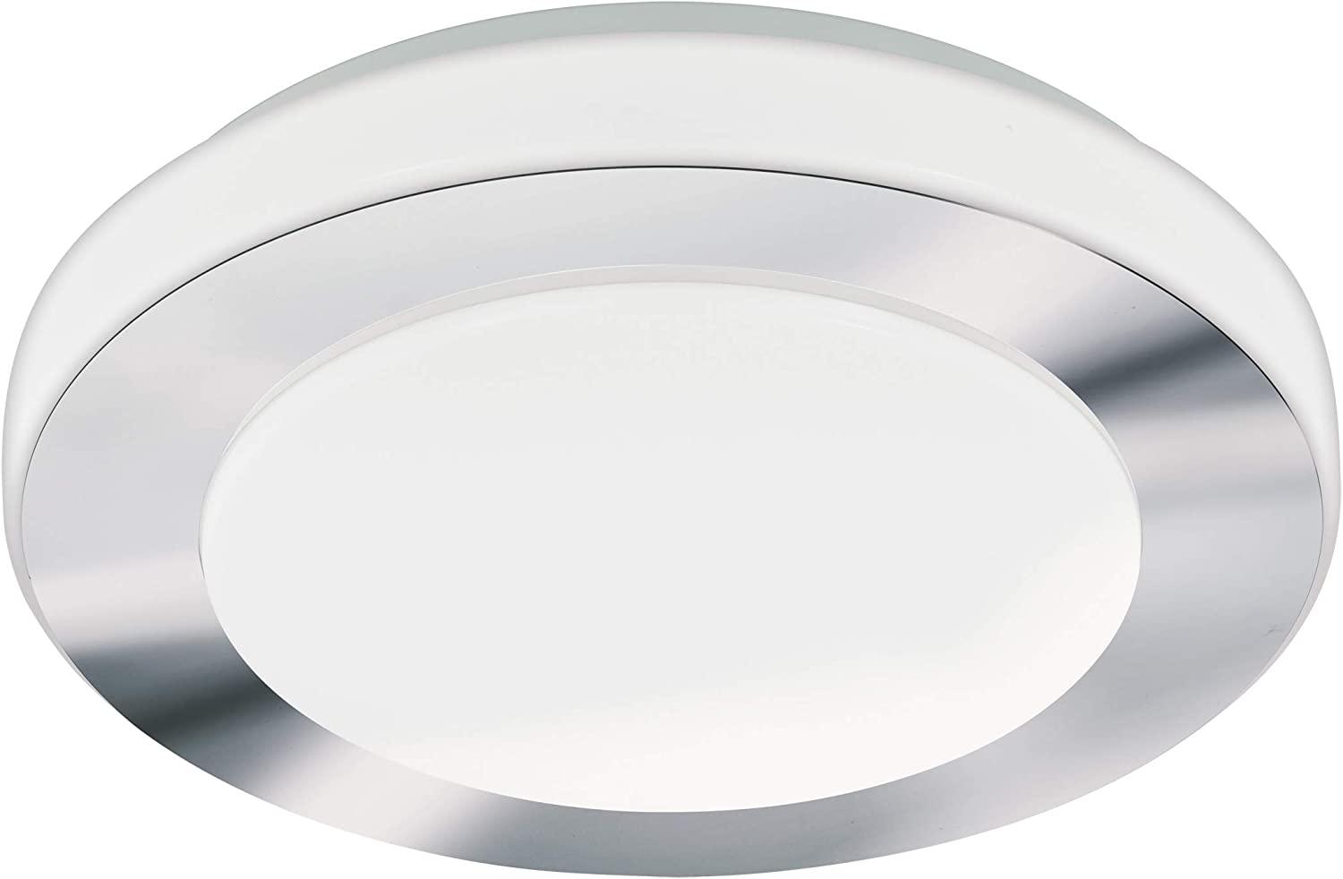 Eglo 95282 Badezimmerleuchte LED Carpi in chrom und weiß 3x3,6W Ø30cm IP44 Bild 1