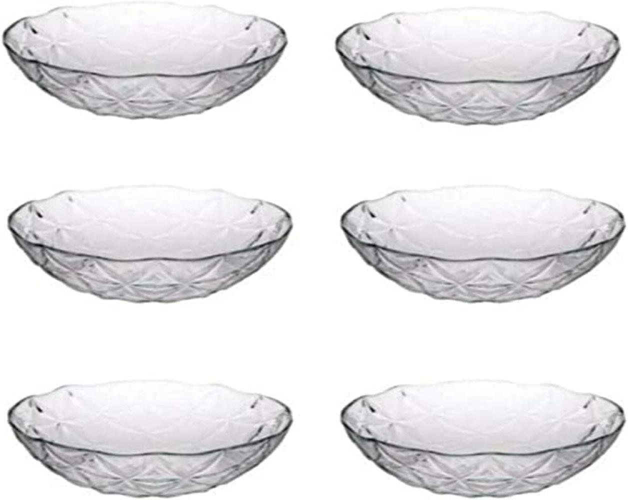 Pasabahce Estrella 6-teilig Glasschale Dessertschale Vorspeise Schale Set Schüssel Bild 1