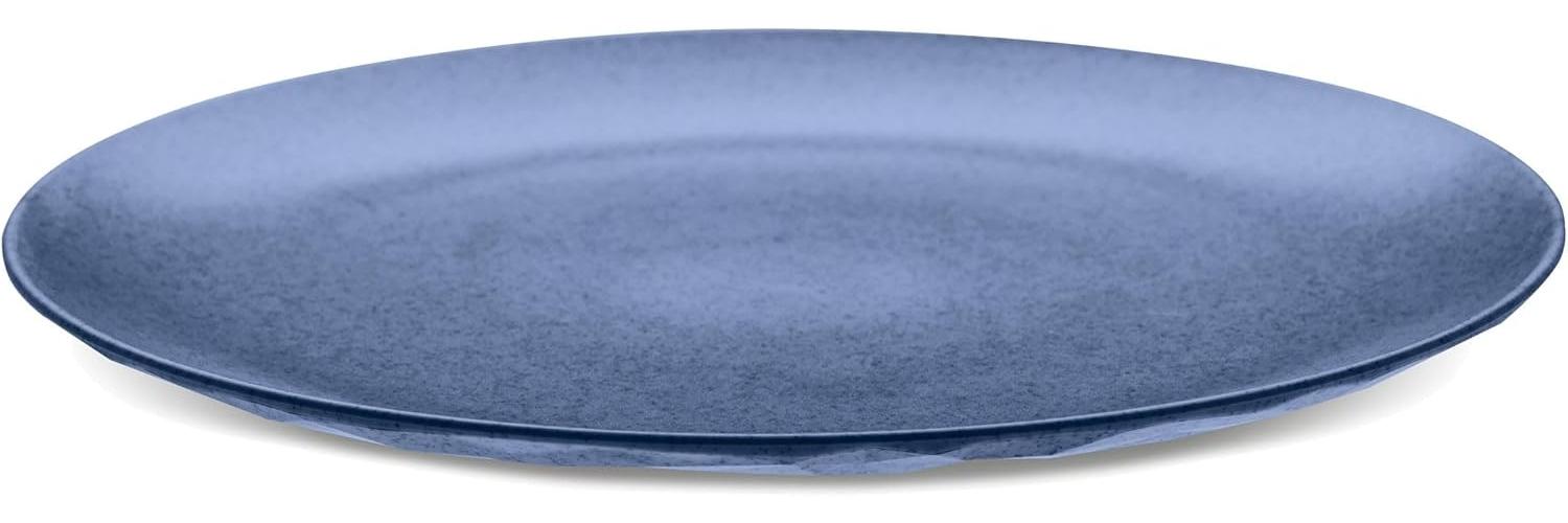 Koziol Flacher Teller Club Plate L, Speiseteller, Essteller, Thermoplastischer Kunststoff, Organic Blue, 4005671 Bild 1