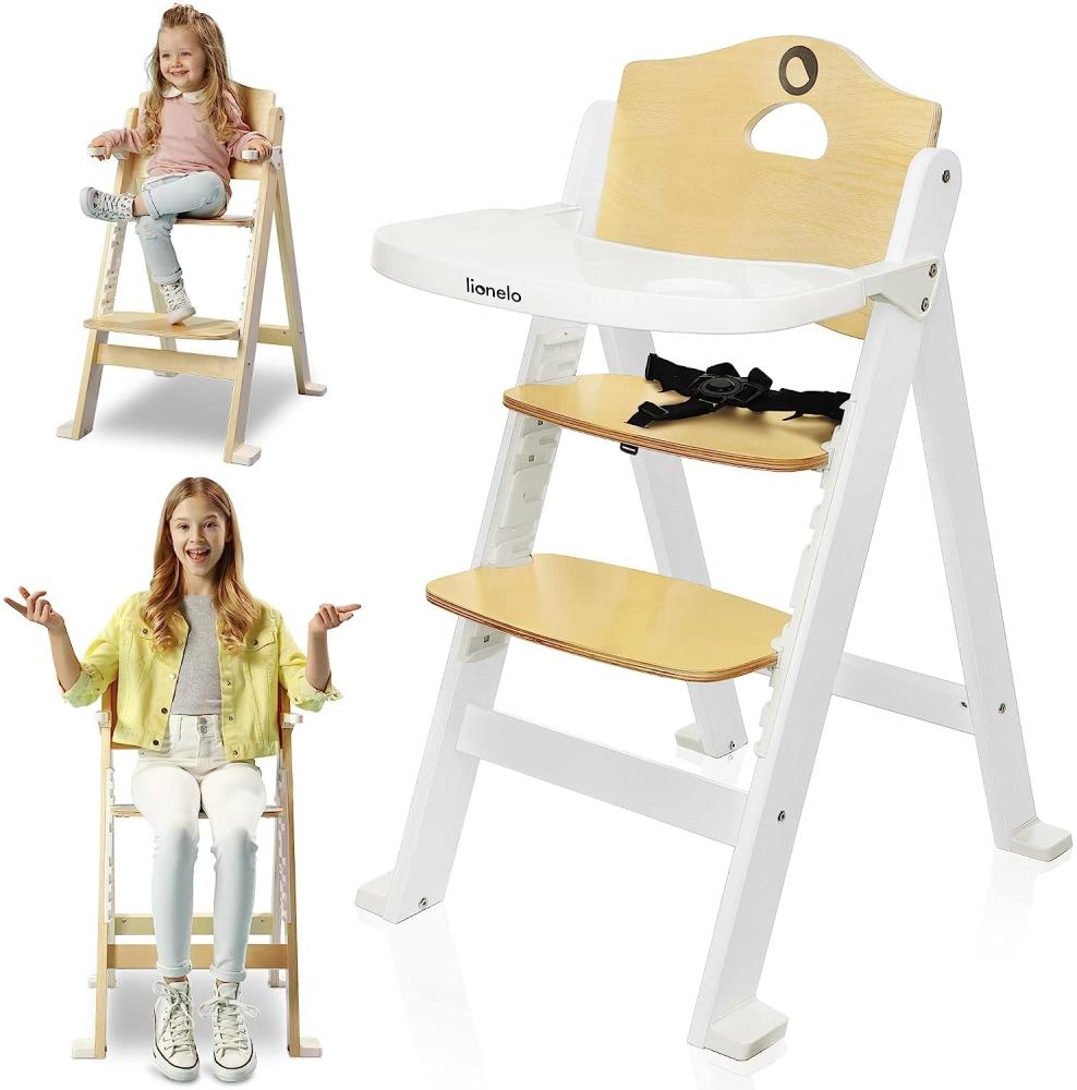 Lionelo High Chairs - Lo-Floris White Bild 1