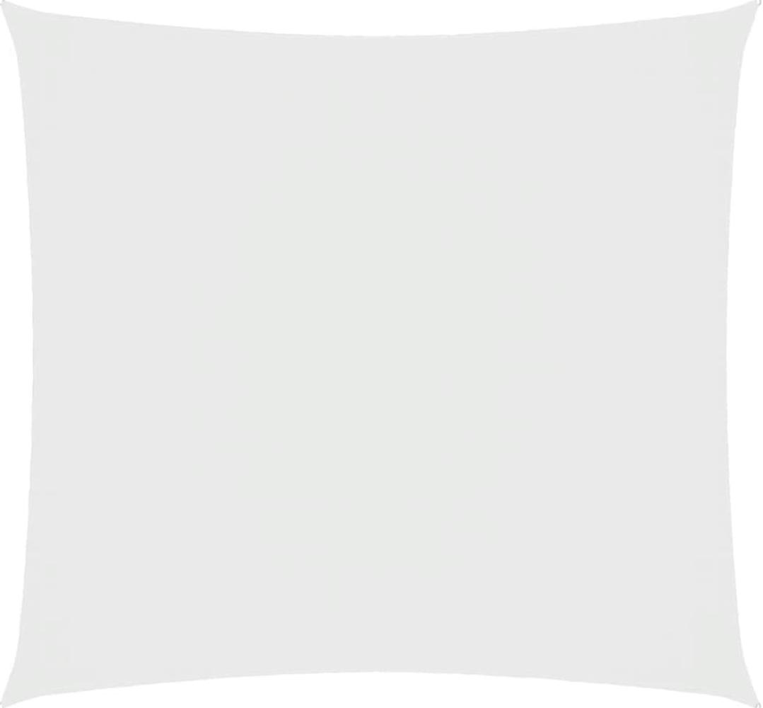 Sonnensegel Oxford-Gewebe Quadratisch 7x7 m Weiß Bild 1