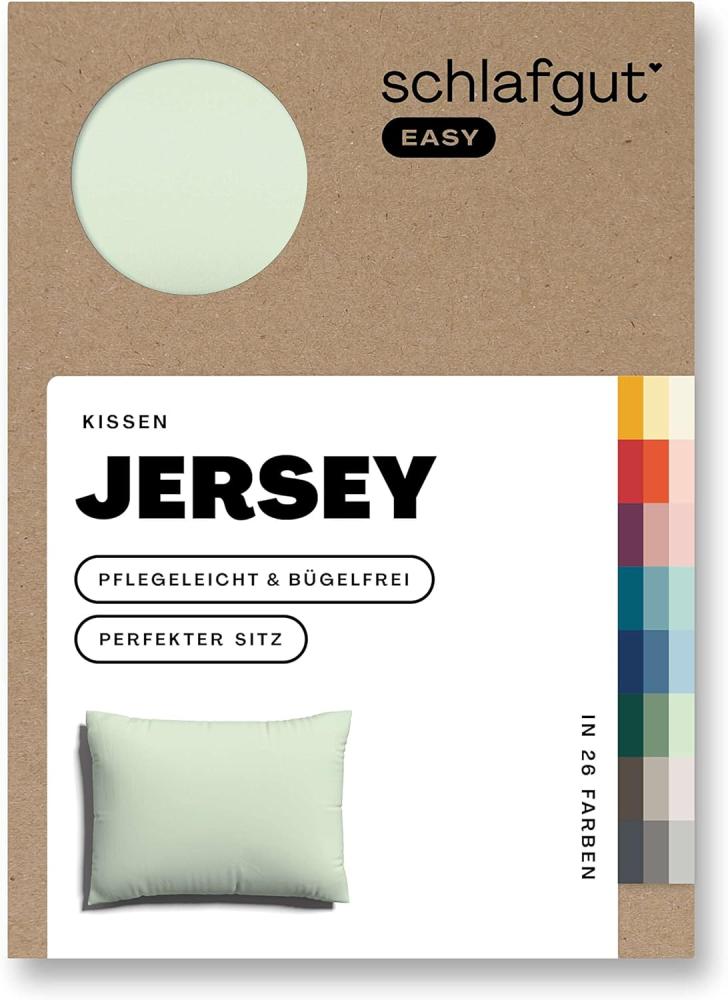 Schlafgut Kissenbezug EASY Jersey | Kissenbezug einzeln 70x90 cm | green-light Bild 1