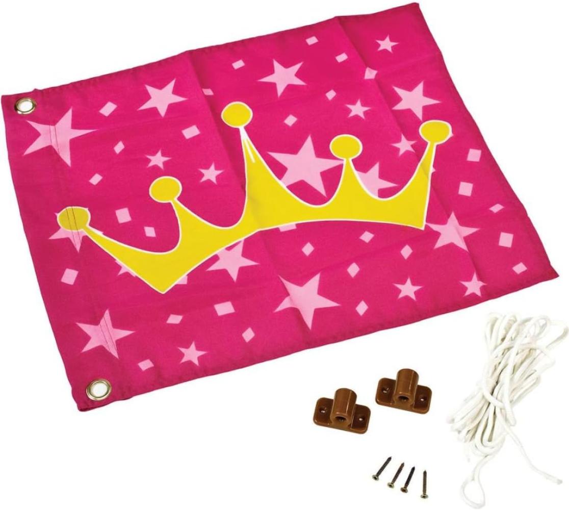 Prinzessin-Fahne für Spielturm Bild 1
