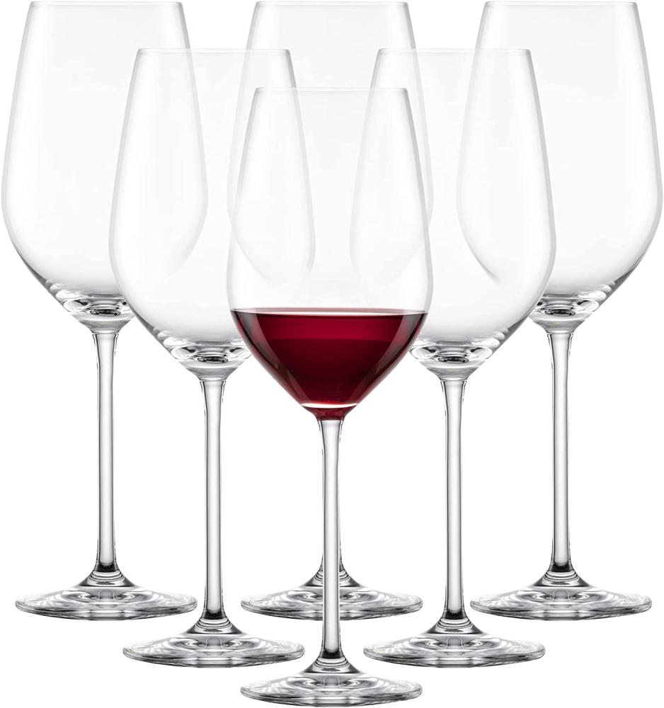 Schott Zwiesel Fortissimo Bordeauxpokal 130, 6er Set, Bordeauxglas, Rotweinglas, Weinkelch, Weinglas, Glas, 633 ml, 112495 Bild 1