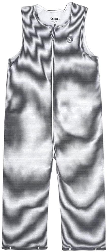 Einel Schlafsack mit Beinen Sausi Grau Gestreift Größe 150 Bild 1