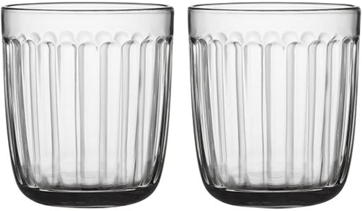 Glass – 260 ml - Klar - 2 Stück Raami Gläser Iittala Wasserglas, Spülmaschinengeeignet Bild 1