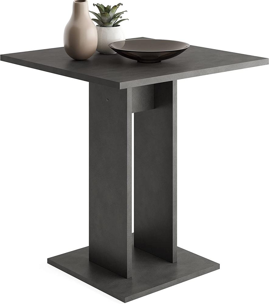 Tisch Esszimmertisch Küchentisch Beistelltisch ca. 70 x 70 cm BANDOL 1 Matera grau Bild 1