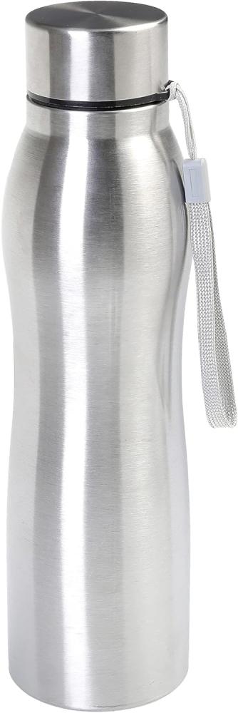 AXENTIA Design Thermoflasche 1000 ml geschwungene Form, Edelstahl-Trinkflasche doppelwandig für Büro & Alltag Bild 1