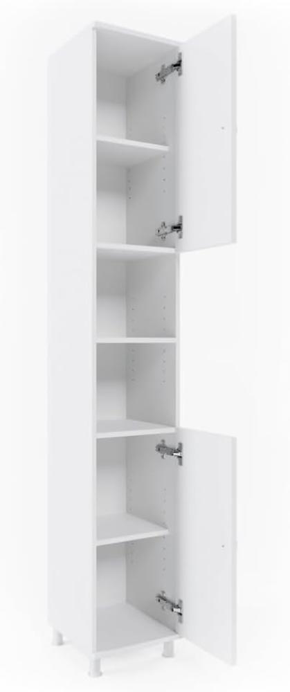 VICCO 'Fynn' Badezimmer Hochschrank, Weiß, 190 x 30 cm Bild 1