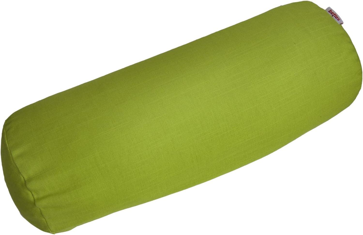 Nackenrollen Hülle ca. 15x40 cm 100% Baumwolle grün beties "Farbenspiel" Bild 1