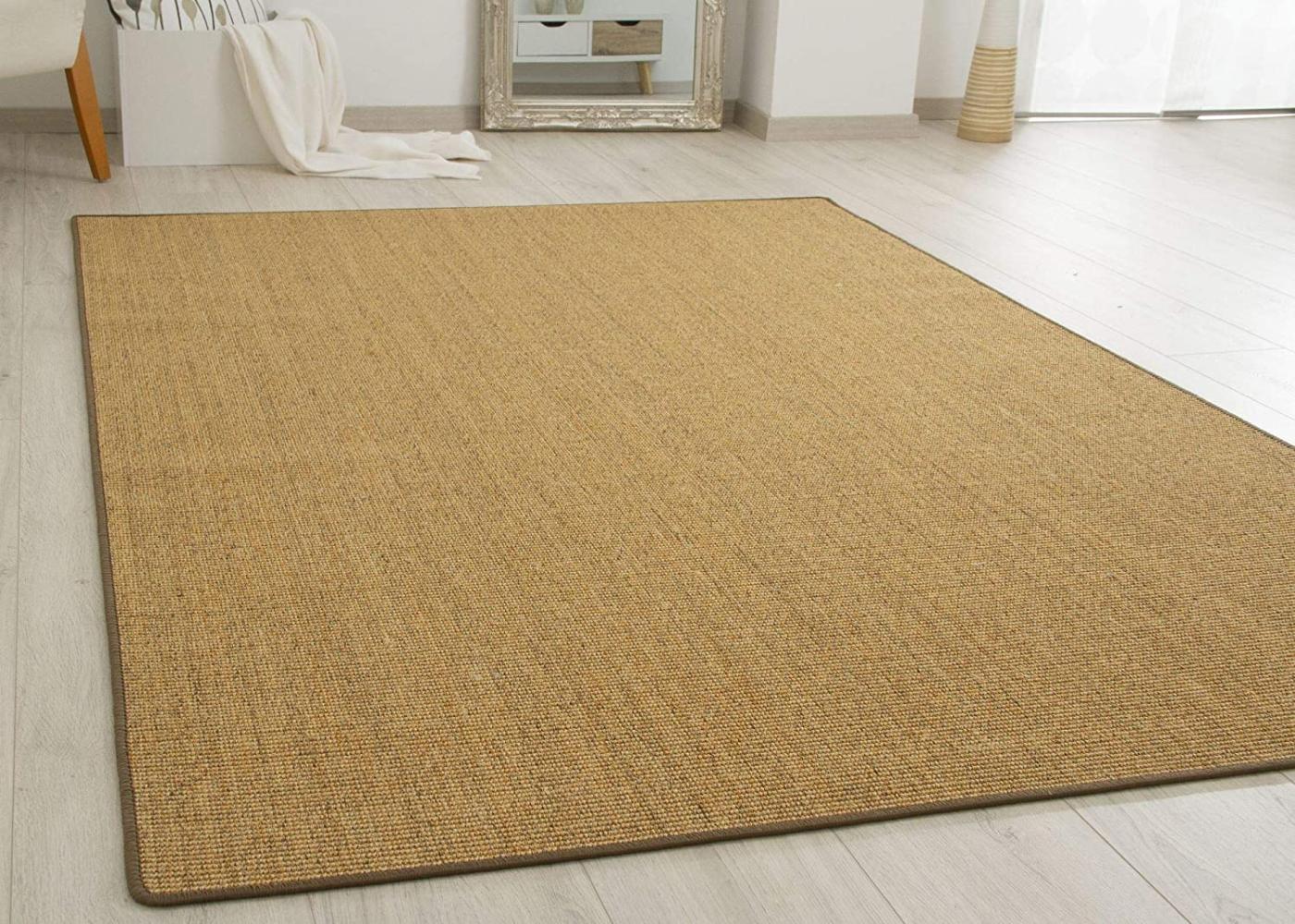 Sisal Teppich Acapulco - gekettelt, Farbe: kork, Größe: 160x230 cm Bild 1