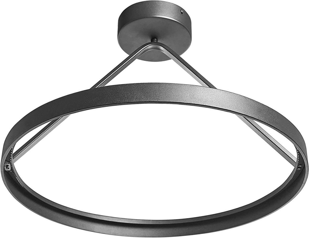 Hängeleuchte LED schwarz Ringform ø 50 cm AGNO Bild 1