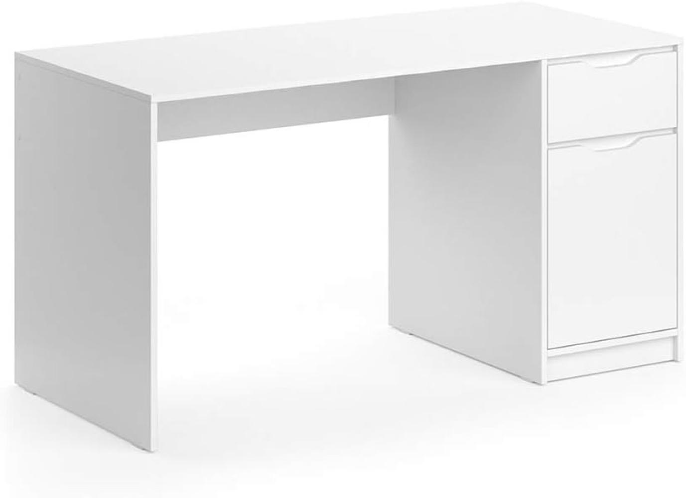 Vicco 'Ruben' Schreibtisch, Weiß Bild 1