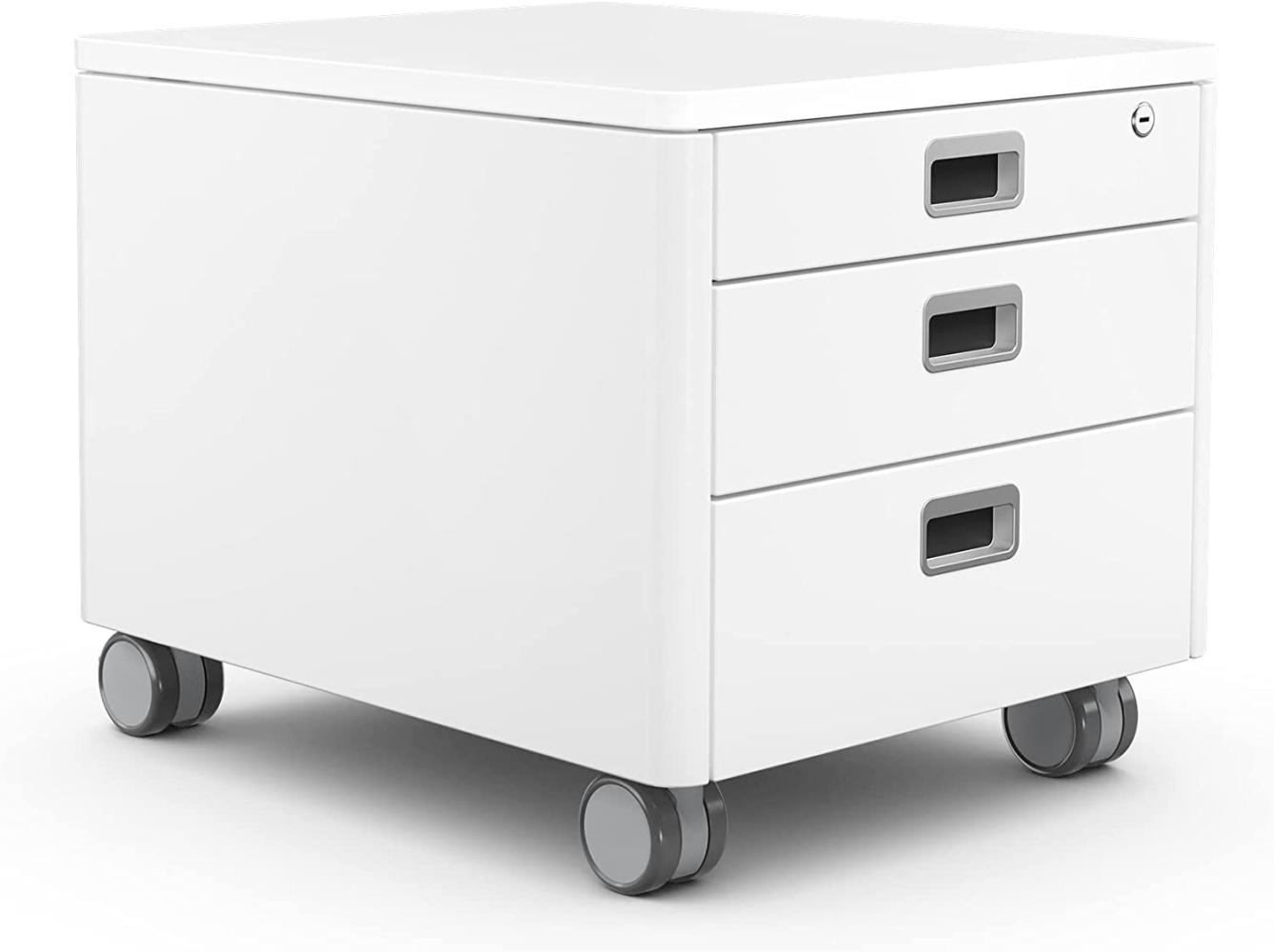 Moll 'Cubic White' Rollcontainer Bild 1