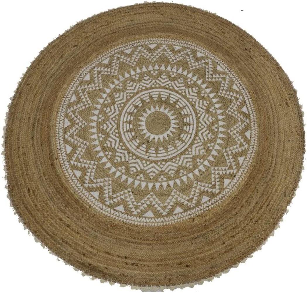 Teppich DKD Home Decor Braun Mandala (200 x 200 x 0,75 cm) Bild 1