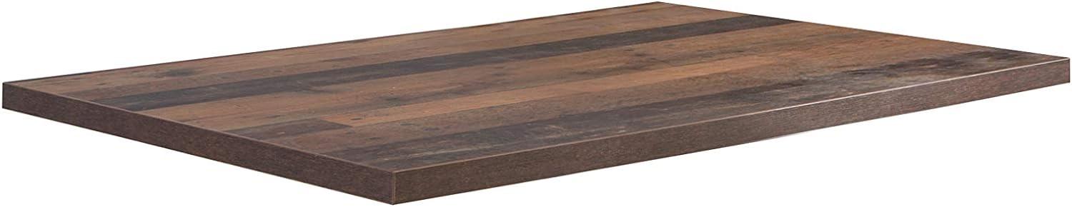 FORTE Tischsystem: Tischplatte aus Holzwerkstoff in Old Wood Vintage, 140 x 3,8 x 90 cm Bild 1