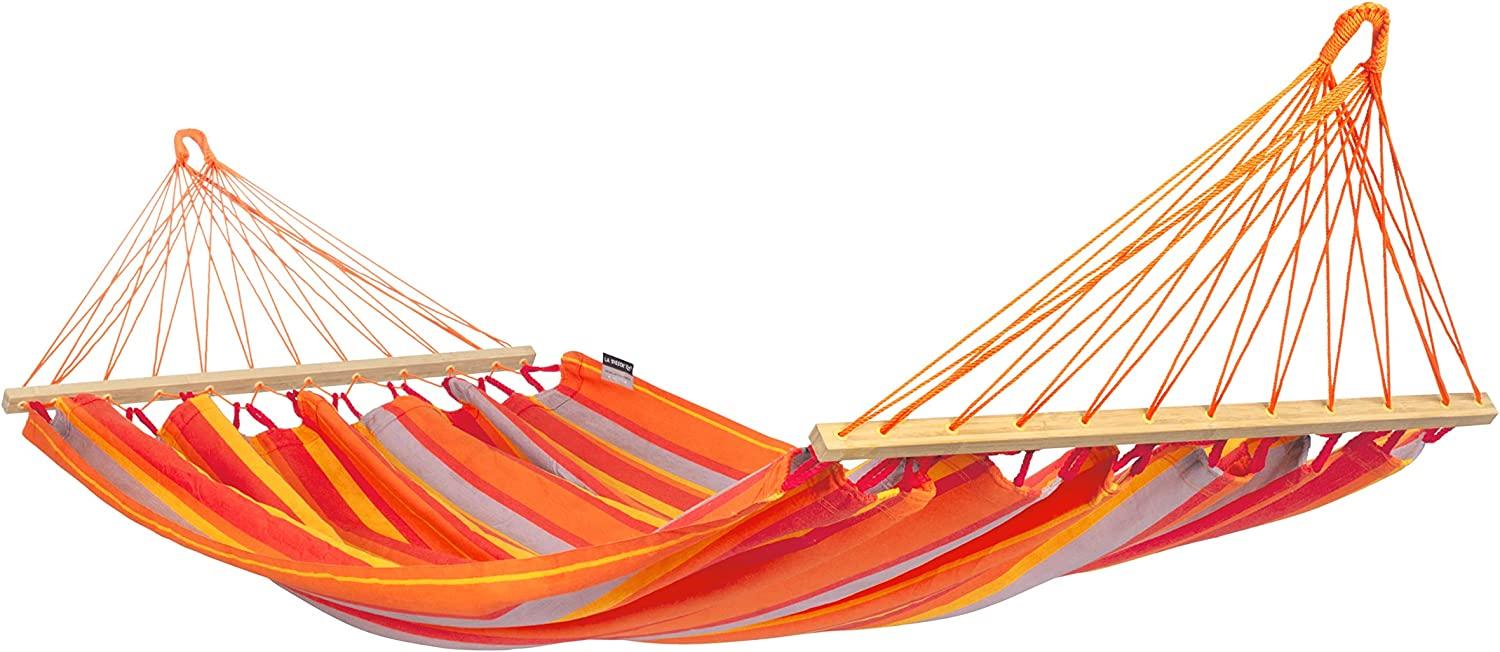 La Siesta Single-Hängematte ALISIO toucan orange Einzel-Stabhängematte Outdoor Bild 1