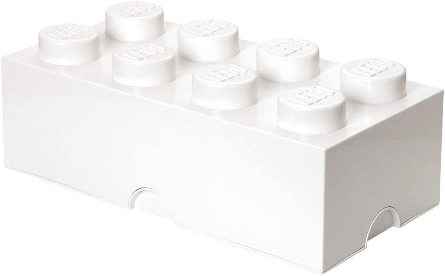 Lego 'Storage Brick 8' Aufbewahrungsbox weiß Bild 1