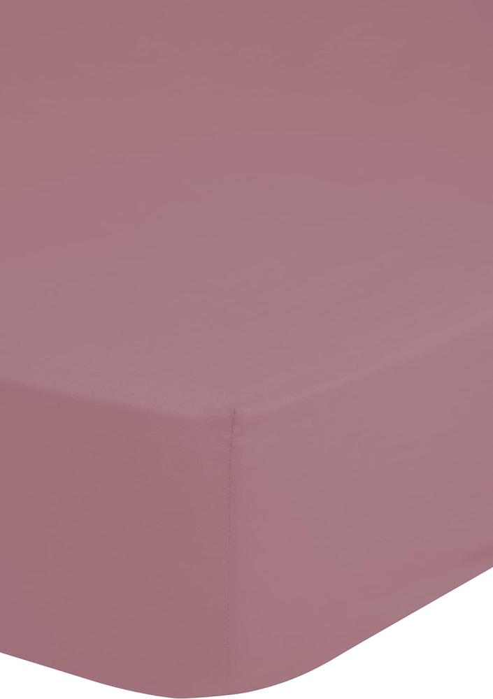 hip Mako Satin Spannbettlaken 1 teilig 180 X 220 cm Pink Bild 1