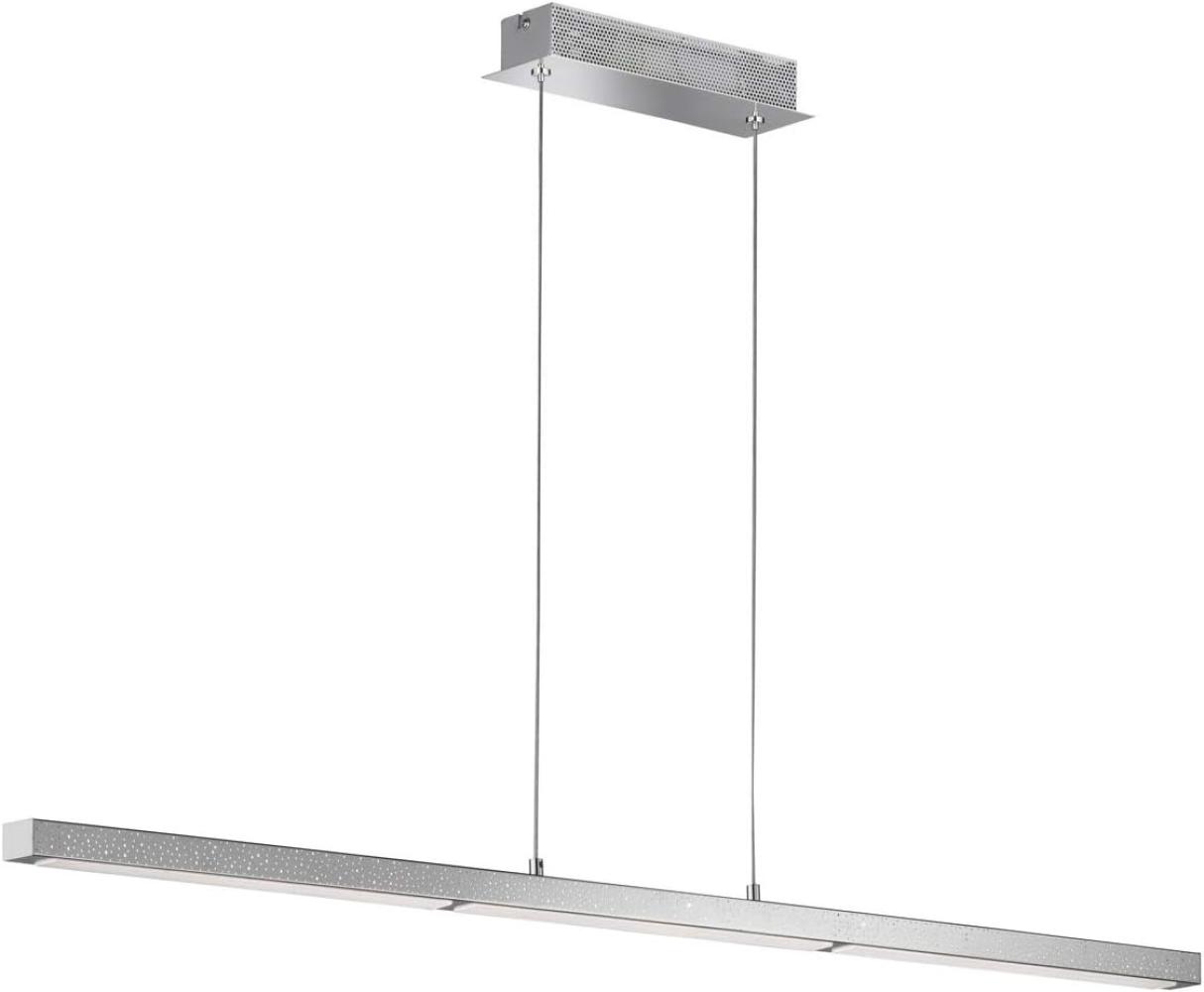 LED Hängeleuchte, chrom, 3-Stufen Touchdimmer, L 102 cm Bild 1