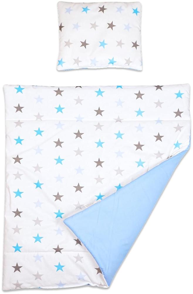 2-teiliges Baby Kinder Bettbezug 80 x 70 cm mit Kopfkissenbezug - Muster 20 Bild 1