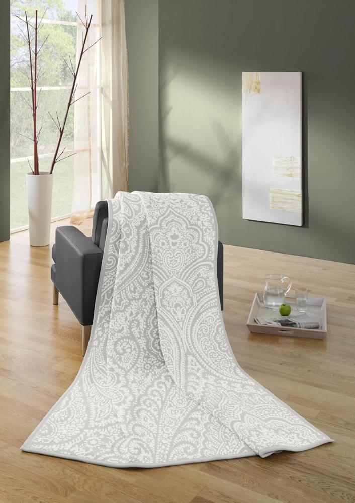 Wohndecke Cotton Home, Traumschloss, Swinging Paisley Bild 1