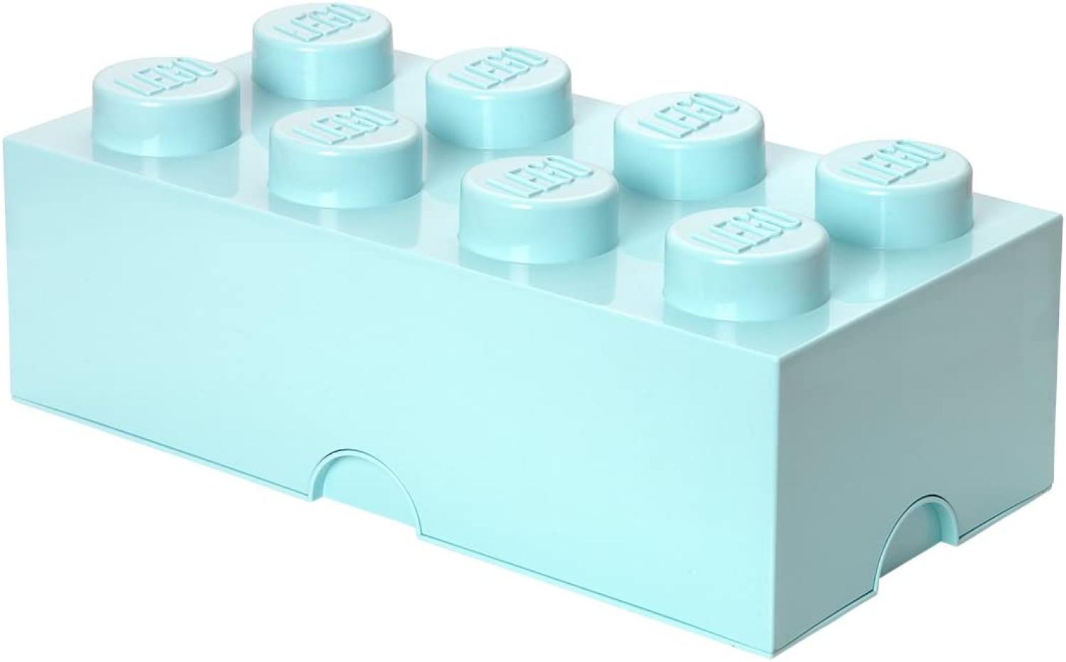 Lego 'Storage Brick 8' Aufbewahrungsbox mintgrün Bild 1