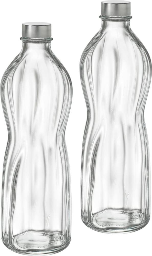 Wasserflaschen Aqua 1Liter - 2 Stück Bild 1
