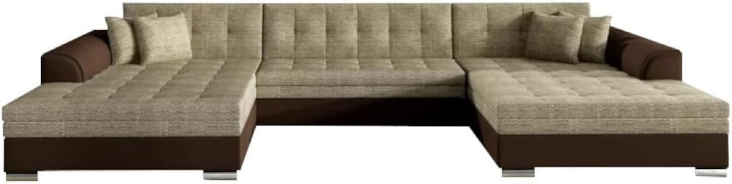 Ausziehbares Sofa ALABAMA, U-Form, 355x80x165, berlin 03/soft 66 Bild 1