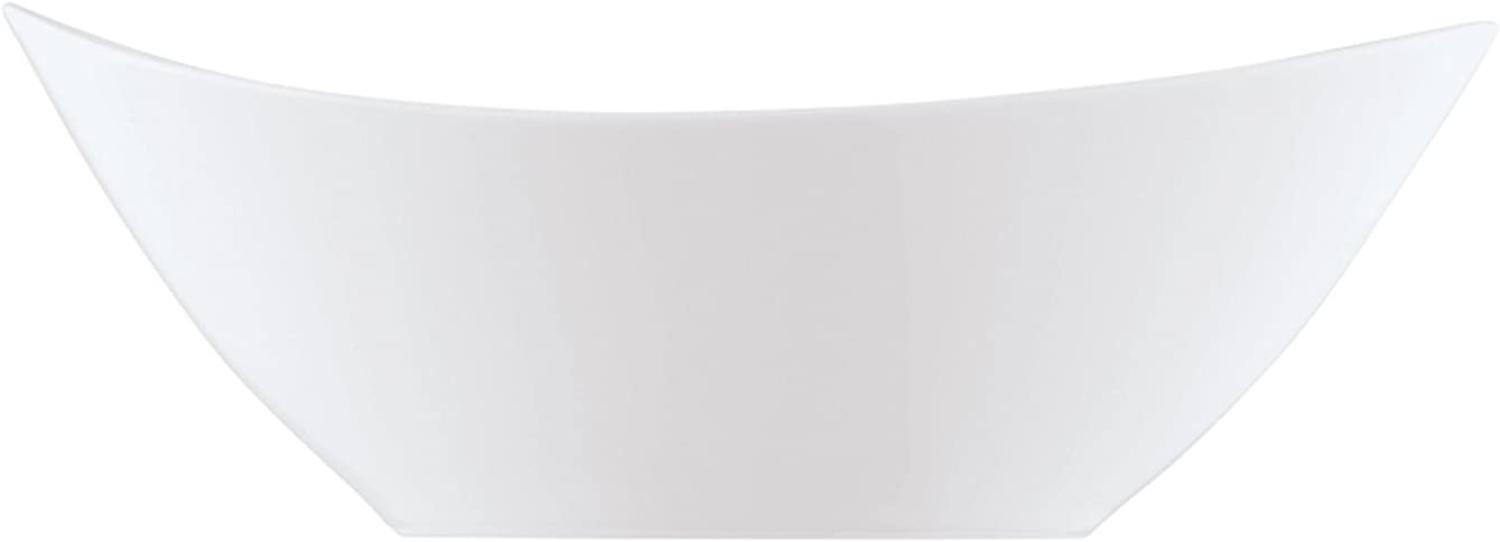 Arzberg Form 2000 Schale, Oval, Schälchen, Porzellanschale, White, Porzellan, 20 cm, 42000-800001-15274 Bild 1