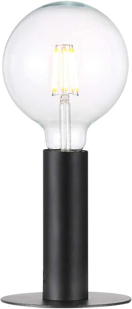 Tischlampe schwarz Nordlux Dean mit E27 Fassung Bild 1