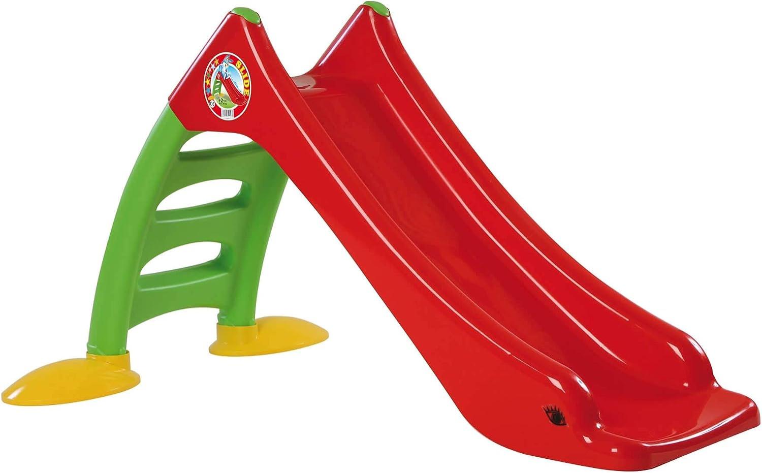 Dohany 2in1 Kinderrutsche Wasserrutsche freistehend Rutschbahn Rutschlänge 120 cm (rot/grün) Bild 1
