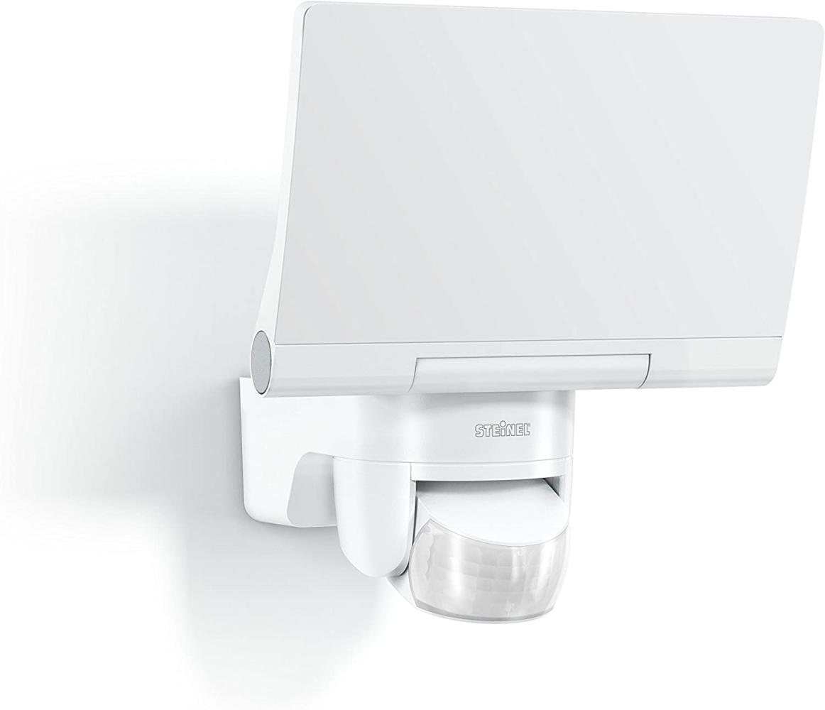 Steinel LED-Außenstrahler XLED home 2 SC weiß, 13,8 W Flutlicht, Bluetooth, per App steuerbar, 180° Bewegungsmelder, 10 m Reichweite, 3000 K Bild 1