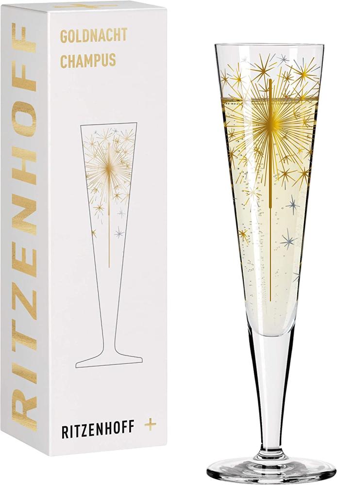 Ritzenhoff 1078268 Champagnerglas #5 GOLDNACHT Petra Mohr 2019 Bild 1