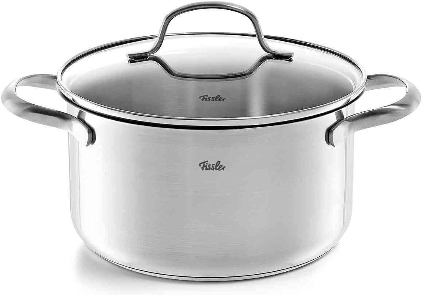 Fissler Kochtopf San Francisco mit Glasdeckel, Edelstahl 18/10, 16 cm, 040-113-16-000 Bild 1