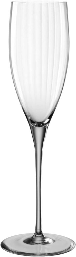 Leonardo Sektglas Poesia, Sekt Glas, Champagnerglas, Champagner, Kristallglas, Grau, 250 ml, 022381 Bild 1