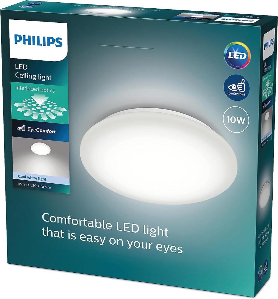 Philips Moire CL200 LED Deckenleuchte weiß 1100lm 4000K 25cm Bild 1
