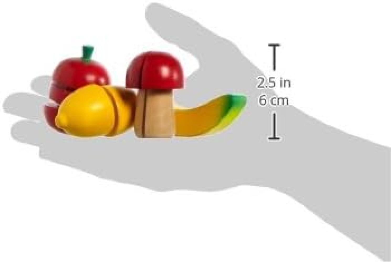 Beluga Spielwaren 70057 - Früchte und Gemüse zum Schneiden, aus Holz Bild 1