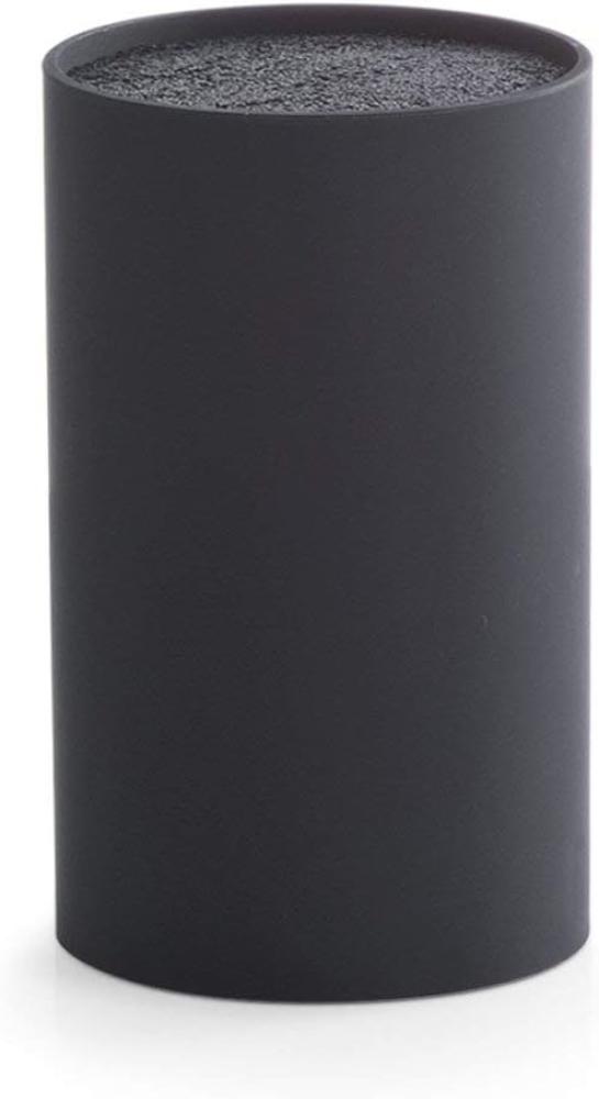 ZELLER PRESENT Messerblock mit Borsteneinsatz. schwarz Bild 1