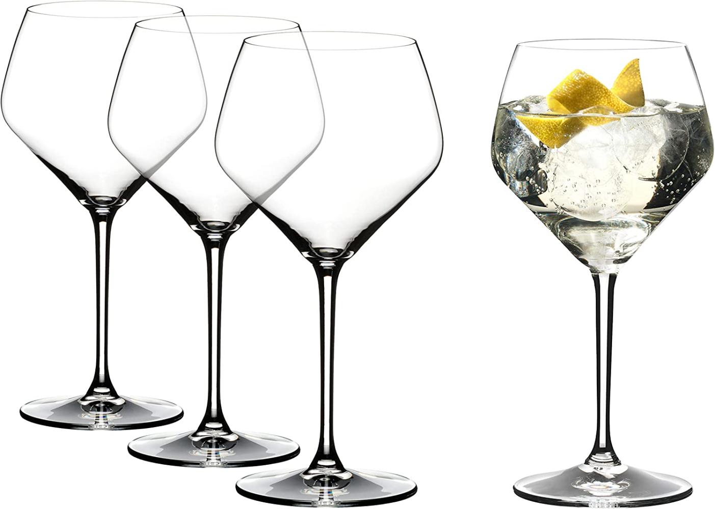 Riedel Gin Set, Gin Tonic Gläser, Stielgläser, Extreme Ginglas, 670 ml, 4 Gläser, 5441/97 Bild 1