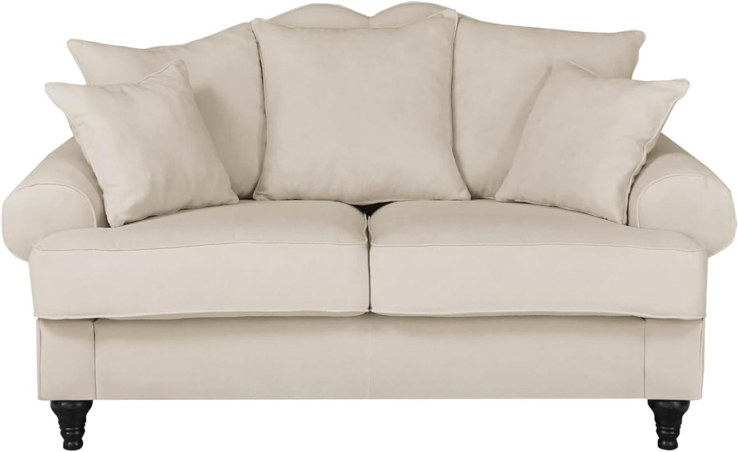 Sofa 2-Sitzer Adelina in beige 170 cm Bild 1
