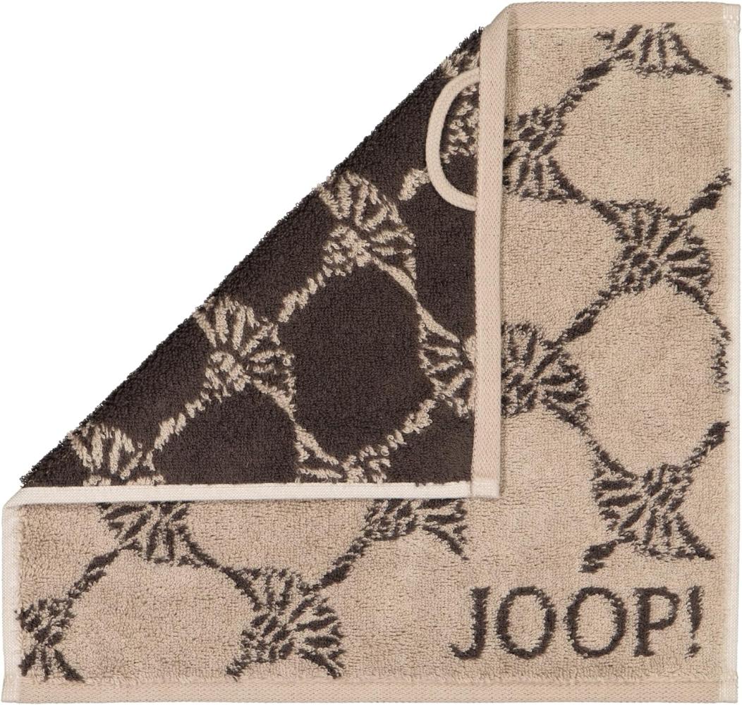 JOOP Frottier Handtücher Cornflower | Seiftuch 30x30 cm | mocca Bild 1